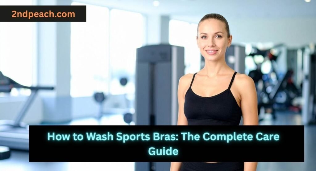 How to Wash Sports Bras
