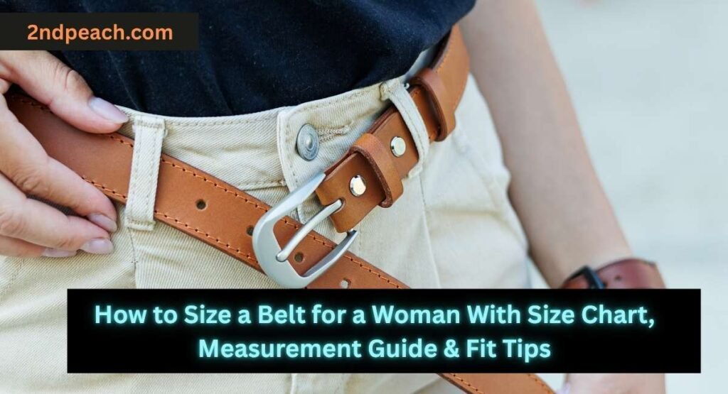 How to Size a Belt for a Woman