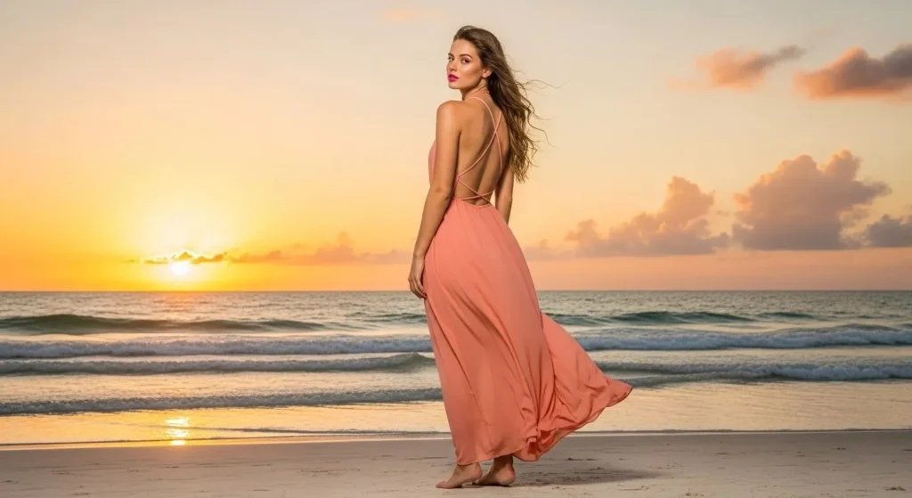 Short Fashion Backless Dress Quotes