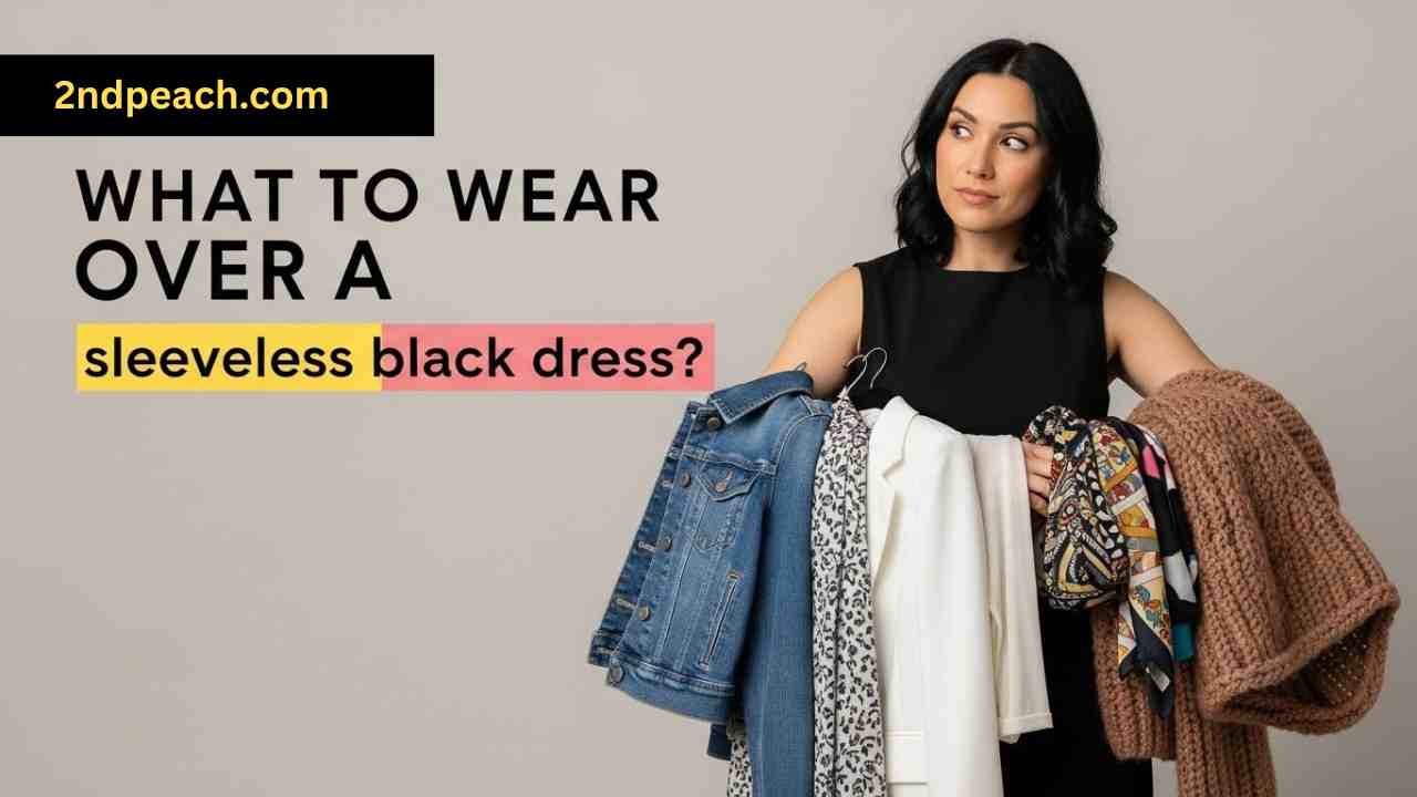 What to wear over a sleeveless black dress
